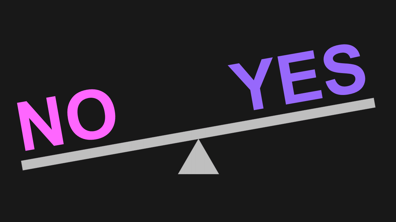 Yes/No Decisions - Arguments against