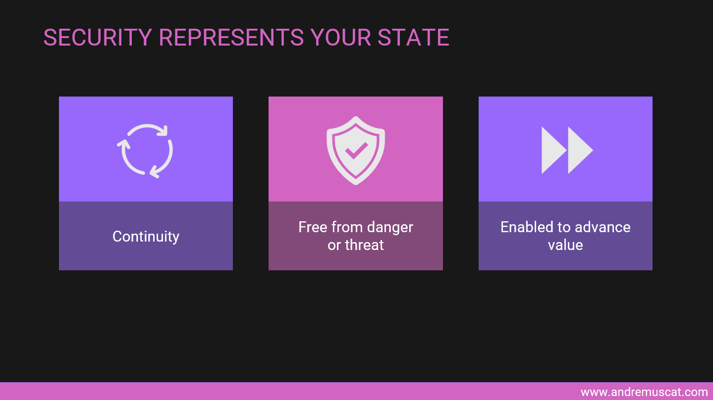 security represents your state